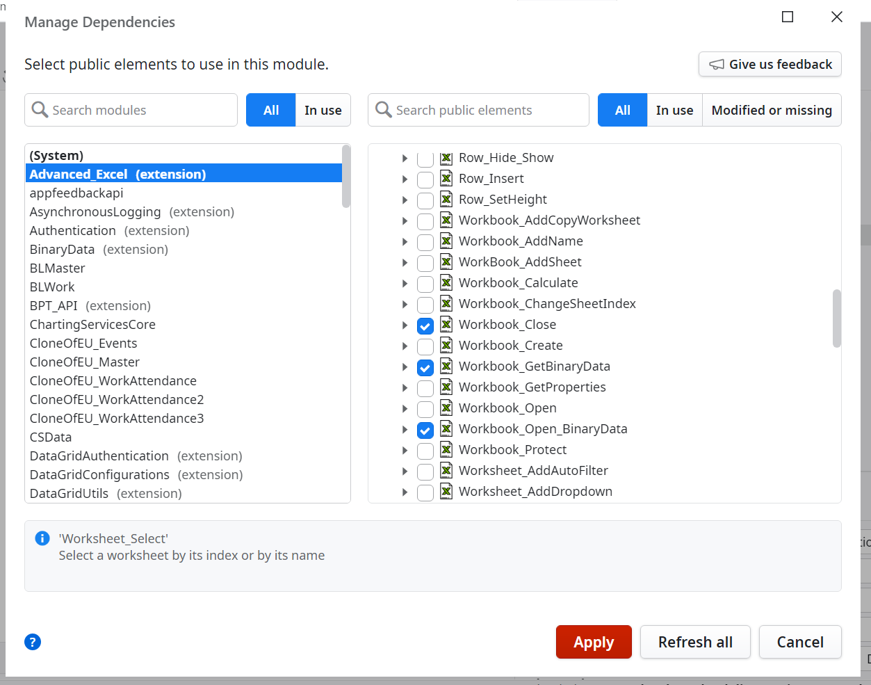 技術者ブログ:(OutSystems)Advanced Excelを使ったExcel出力 – dandelionS Blog